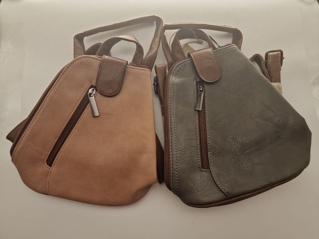 Damen Rucksack aus Kunstleder – eleganter City-Rucksack