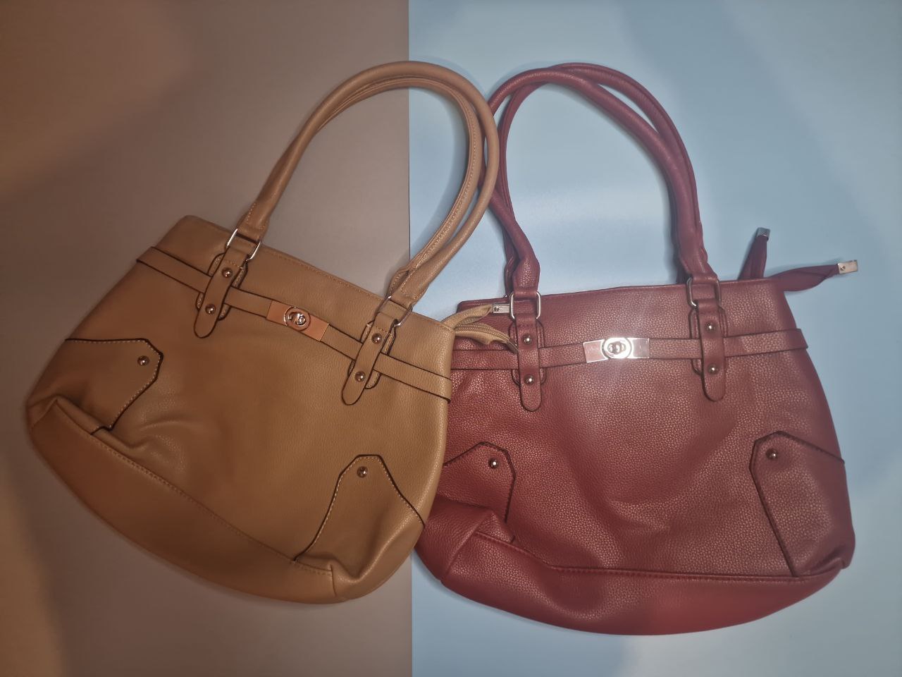 Damen Handtasche aus Kunstleder – elegante Schultertasche